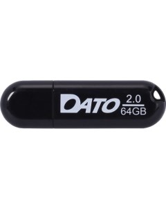 Накопитель USB 2 0 64GB DS2001 64G черный Dato