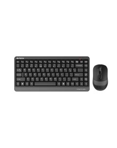 Клавиатура и мышь Wireless FG1110 GREY клав черная серый мышь черная серый USB Multimedia 1919533 A4tech