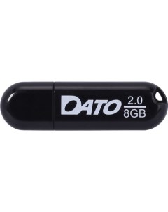 Накопитель USB 2 0 8GB DS2001 08G черный Dato