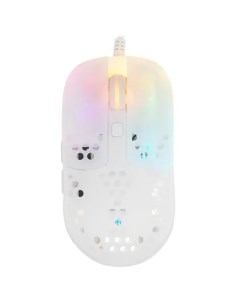 Мышь MZ1 RGB WHITE TP White Xtrfy