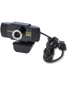Веб камера BusinessPro C922 2K EX294578RUS матрица 1 3 4Мп 2560x1440 30fps линзовый объектив стекло  Exegate