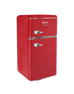 Холодильник с верхней морозильной камерой Tesler RT 132 красный RT 132 красный