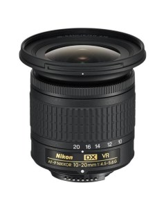 Объектив для цифрового фотоаппарата Nikon 10 20mm f 4 5 5 6G VR AF P DX Nikkor 10 20mm f 4 5 5 6G VR
