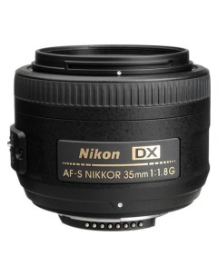 Объектив для цифрового фотоаппарата Nikon 35mm f 1 8G AF S DX Nikkor 35mm f 1 8G AF S DX Nikkor