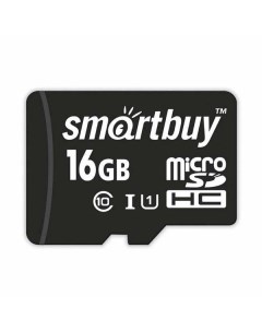 Карта памяти SDHC Micro Smartbuy 16GB 16GB