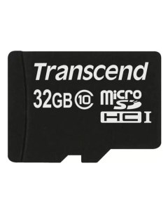 Карта памяти SDHC Micro Transcend Premium 200X 32GB Premium 200X 32GB