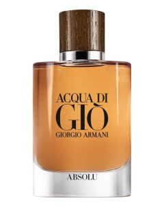 Acqua Di Gio Absolu парфюмерная вода 75мл уценка Giorgio armani