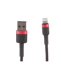 Аксессуар Cafule Cable USB Lightning 2A 3m Red Black CALKLF R91 Baseus