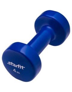 Гантель DB 101 1x4кг винил синий УТ 00007047 Starfit