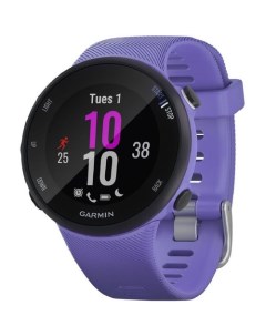 Смарт часы Forerunner 45S 26 3мм 1 1 черный фиолетовый фиолетовый Garmin