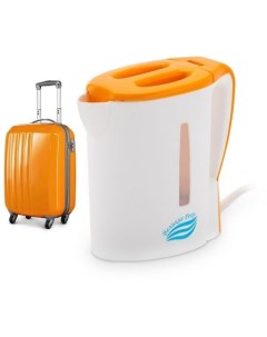 Чайник электрический Мая 1 500Вт белый и оранжевый Великие-реки