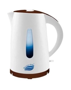 Чайник электрический Томь 1 1850Вт белый и коричневый Великие-реки