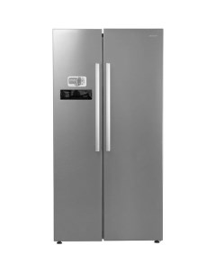 Холодильник двухкамерный CT 1751 NF Side by Side инверторный нержавеющая сталь Centek