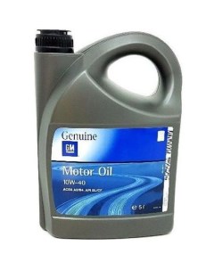 Моторное масло Motor Oil 10W 40 5л полусинтетическое Gm