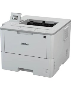 Принтер лазерный HL L6400DW черно белая печать A4 цвет серый Brother