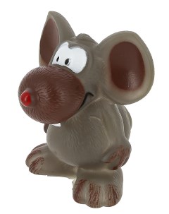 Игрушка Забавная мышь для собак 11 см Каскад