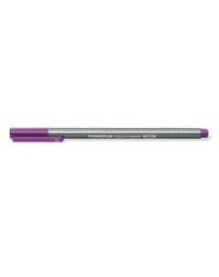 Ручка капиллярная трехгранная Triplus 334 0 3 мм фиолетовая Staedtler