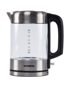 Чайник HYK G6405 черный серебристый Hyundai