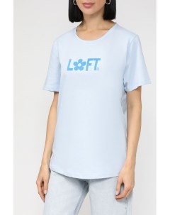 Свободная футболка с принтом Loft