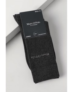 Набор из двух пар хлопковых носков с логотипом бренда Marc o'polo