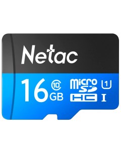 Карта памяти microSD P500 16 GB адаптер NT02P500STN 016G R Netac