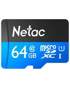 Карта памяти microSD P500 64 GB NT02P500STN 064G S Netac