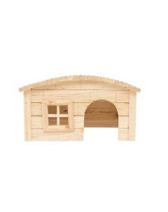 Домик для грызунов деревянный Дом с окошком 27x17x15см Бельгия Duvo+