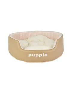 Лежак для собак круглый Antique бежевый 48х15см Южная Корея Puppia