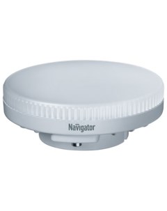 Лампа светодиодная 10Вт GX53 850лм 6500K 230В таблетка Navigator