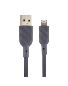 Кабель USB Lightning 8 pin MFi 2 4A 1м серый MFI С48 32992 Qumo