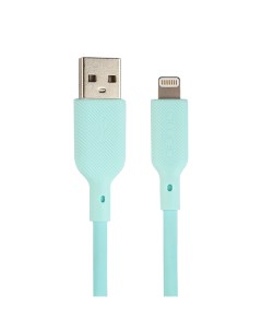 Кабель USB Lightning 8 pin OTG MFi 2 4A 1м голубой 32990 Qumo