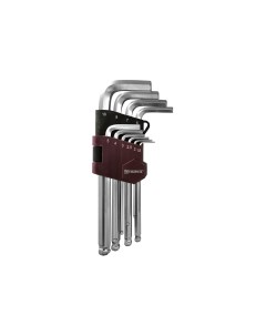 Набор ключей шестигранных 1 5 10мм 10шт HKB10S 53076 Thorvik