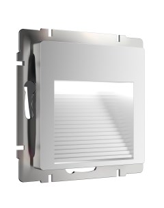 Подсветка для лестниц встраиваемая светодиодная серебро 1 Вт 4000 К IP20 a051502 Werkel