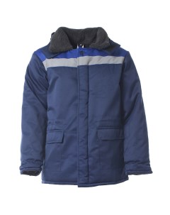 Куртка рабочая утепленная Бригадир 48 50 рост 170 176 см темно синяя Sprut