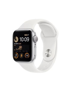 Часы Watch SE GPS 40mm Gen 2 Silver Aluminium Case White Sport Band Apple