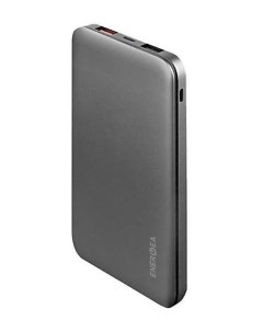 Портативный аккумулятор Aluboost 10000 QC3 2 USB USB C 10000 мАч Серый Energea