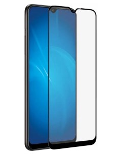 Защитное стекло для Samsung Galaxy M12 полный клей черный Mobility