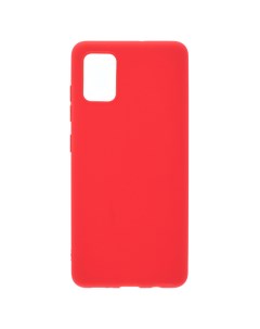 Чехол накладка Soft для Samsung A51 A515 красный Mobileocean