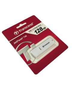 Флешка JetFlash 730 128ГБ White 43822 Transcend