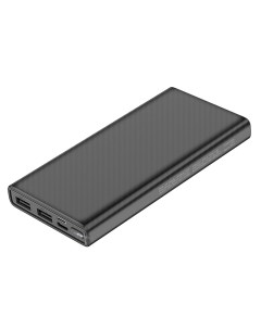 Универсальный внешний аккумулятор Hoco J55 10000mAh USBx2 5v 1 5a пластик черный Nobrand