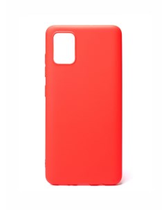 Чехол Soft Matte для Samsung Galaxy A51 A515 Red Zibelino