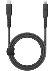 Кабель USB Flow MFI C94 Type C to Lightning 1 5 м Black Energea