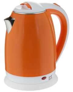 Чайник электрический IR1233 1 8 л Orange White Irit