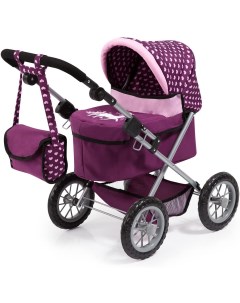 Детская коляска для кукол Dolls Pram Trendy фиолетовый Bayer design