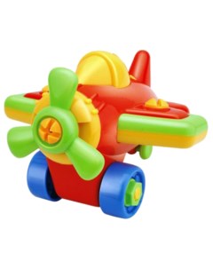 Конструктор пластиковый Собирайка Самолетик Joy toy
