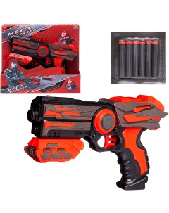 Бластер игрушечный МегаБластер игрушечный в наборе с 6 мягкими снарядами Abtoys