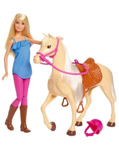 Игровой набор Барби с лошадкой Mattel Barbie