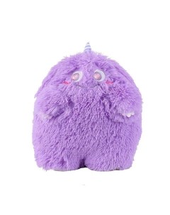 Мягкая игрушка Мохнатый монстрик 40 см фиолетовый Торговая федерация