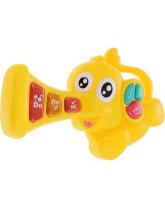 Музыкальная игрушка со светом Слоник Жирафики