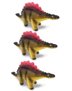 Игрушка антистресс Динозавр Стегозавр 23 см 3 шт Maxitoys